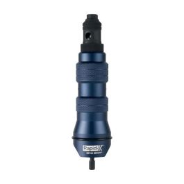 Adaptador de remaches - RAPID - RP150 MULTI - Aluminio y acero inoxidable para destornillador - Caja Adaptador de remaches - RAPID - RP150 MULTI - Aluminio y acero inoxidable para destornillador - Caja
