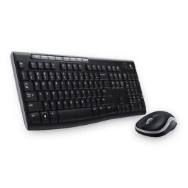 Logitech MK270 Combo Teclado y Ratón Inalámbrico Full-size Silencioso, Resistente a Líquidos, 1000 DPI, para Escuelas Windows/ChromeOS Precio: 32.49999984. SKU: B1AJDT5QEB
