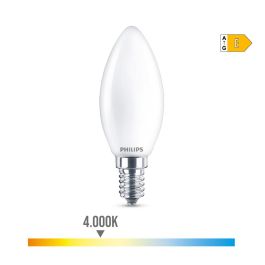 Philips Bombilla vela LED E14 6,5W 806lm 4000K luz día, equivalencia 60W, Ø3,5x9,7cm