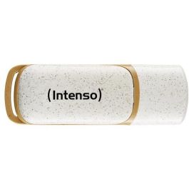 Intenso Green Line USB 3.2 Gen 1 128 GB con Tapa - Beige/Marrón