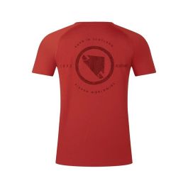 Maillot de ciclismo Endura Hummvee Tech Rojo 7-8 Años