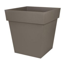 EDA Maceta Cuadrada Toscana 50 cm - 87 L - Taupe | Anti-UV, Resistente a Heladas, Con Retención de Agua | Para Interior y Exterior Precio: 46.49999992. SKU: B153BD5KQJ