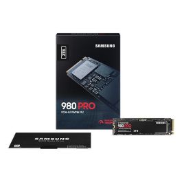 Samsung 980 PRO SSD 2TB M.2 2280 NVMe PCIe Gen 4.0 x4 V-NAND Velocidad Lectura hasta 7.000 MB/s para Gamers y Profesionales