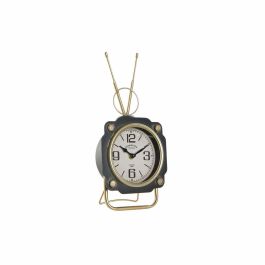 Reloj Sobremesa Vintage DKD Home Decor Negro Dorado 8.5 x 32 x 15.5 cm Precio: 13.50000025. SKU: S3026693