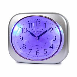 Reloj-Despertador Analógico Timemark 10 x 8,5 x 4 cm Plateado Clásico Precio: 13.50000025. SKU: B1BNDPNC8R