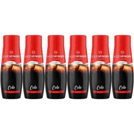 Sodastream Set de 6 Concentrados para Agua con Gas - Sabor Cola - 440ml SOD7290116748641 Precio: 44.79000009. SKU: B1AJ8PQ2DJ