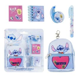 Cerdá Set de Papelería con Minimochila Stitch Multicolor para Niños, Edad Mínima 3 Años, Dimensiones 19.5x22.5x4.5 cm Precio: 7.19224. SKU: B1EW6LM7N7
