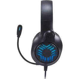 Speedlink TYRON RGB Gaming Headset para PC, PS5, PS4, Xbox, Switch - Auriculares de diadema alámbricos negros