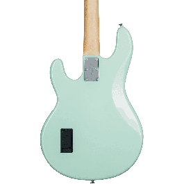Sterling Bajo Eléctrico StingRay Ray4 Humbucker Mint Green con previo 2 bandas EQ y pastilla cerámica bajo ruido