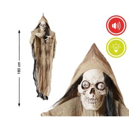 Esqueleto Colgante 180x120 cm con Luz y Sonido para Halloween - Decoración de Terror Precio: 20.50000029. SKU: B1AH5BCXT8
