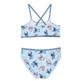 Bikini-Braga Para Niñas Stitch Azul 8 Años Bikini-Braga Para Niñas Stitch Azul 8 Años