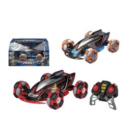 Nikko Coche Teledirigido Radio Control Omni para Derrapes, Modelo NKT10050 - Rojo/Azul
