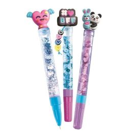 Clementoni 18872 Mini Laboratorios Bolígrafos Best Friends - Kit Creativo para Montar y Personalizar 3 Bolígrafos con Tintas de Colores