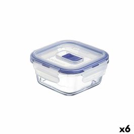 Fiambrera Hermética Luminarc Pure Box Active 380 ml Bicolor Vidrio (6 Unidades) Precio: 33.4999995. SKU: S2709067