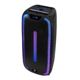 Woxter SO26-080 Altavoz Trolley Portátil Bluetooth Rock'n'Roller ST 100W con Micrófono Karaoke, Luces LED y Batería 5h
