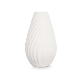 Giftdecor Jarrón Cerámica Raya Diagonal 41 cm Blanco (2 Unidades) Giftdecor Jarrón Cerámica Raya Diagonal 41 cm Blanco (2 Unidades)