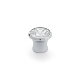 Blister con 4 pomos redondos para mueble fabricado en cristal acabado cromo brillo - transparente mod. 943 ø27mm rei Precio: 14.7899994. SKU: S7912537