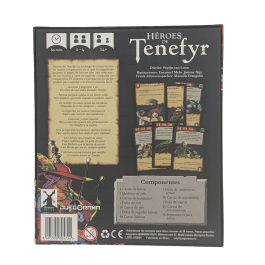Juegorama Héroes de Tenefyr Juego de Mesa Cooperativo para 1-4 Jugadores Duración 60' Español