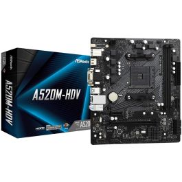 ASROCK Placa Base A520M-HDV AMD AM4 DDR4 Micro ATX Compatible con AMD Ryzen Precio: 60.5899998. SKU: S7821168