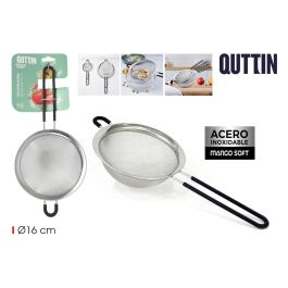 Colador de acero Quttin con mango soft 16 cm (18 Unidades) Precio: 42.78999956. SKU: B18KHPWHS7