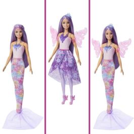 Barbie Jcp74 Muñeca Moda Fantasía con 10 Looks Mágicos. Incluye 8 Piezas: Cola de Sirena, Alas de Hada, Falda y Accesorios. Barbie Jcp74 Muñeca Moda Fantasía con 10 Looks Mágicos. Incluye 8 Piezas: Cola de Sirena, Alas de Hada, Falda y Accesorios.