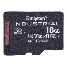 Kingston Tarjeta MicroSD 16GB Clase 10 UHS-I U3 V30 A1 TLC NAND 3.3V Precio: 40.88999948. SKU: B1FWLRT9JA