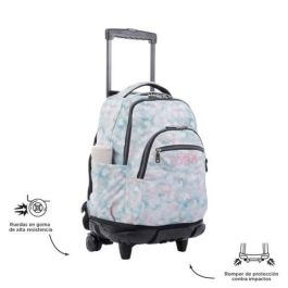 Totto Mochila Escolar con Ruedas Corazones Pastel MA03ECO006-2311P-4HX