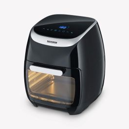 Severin FR 2446 Freidora de Aire Caliente 11L con 8 Programas, Funciones de Freír, Hornear y Asar, 2000W, Negro/Plata Precio: 192.58999969. SKU: B13ZL6TNJZ