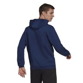 Sudadera con Capucha Hombre Adidas Ent22 Hoody Azul oscuro
