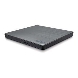 LG Grabadora DVD Externa Slim GP60NS60, USB 2.0, 8x DVD±R, M-DISC, Compatible Windows y Mac OS, Plata