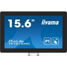 iiyama TF1615MC-B1 Monitor Táctil 15.6" Full HD IPS 1920x1080 VGA HDMI DP USB Negro