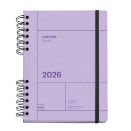 Agenda Anual (2026) Catalan Miquelrius Trends Back To Basics Wire-O Tapa Extra Con Goma Plus 155X213 S/V Apais. Malva Precio: 11.79000042. SKU: B12RNB2AL6