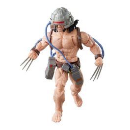 Hasbro Marvel Legends Wolverine (Weapon X) Figura Coleccionable 15 cm con 3 Accesorios, Diseño Cómics X-Men
