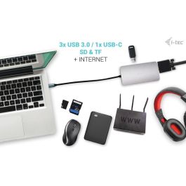 Dockstation i-Tec C31NANODOCKVGAPD Plata