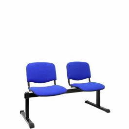 Piqueras y Crespo Bancada Iso 2 Plazas Tapizado Aran Azul, Estructura Hierro Negro, Respaldo y Asiento Ergonómicos Precio: 198.69000052. SKU: S5703064