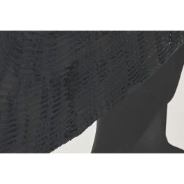 Lienzo Home ESPRIT Blanco Negro Sombrero Moderno 103 x 4,5 x 143 cm (2 Unidades)