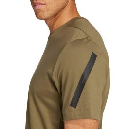 Camiseta de Manga Corta Hombre Adidas JC7921 Marrón claro