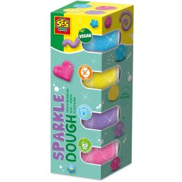 SES Creative SES1710479905585 Plastilina Feel Good Glittering 4x90gr Precio: 22.49999961. SKU: B13M76K92Q