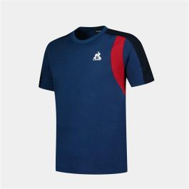 Camiseta de Manga Corta Infantil Le coq sportif Ess N°1 Enfant Negro Azul marino