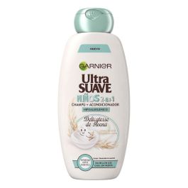 Garnier Champú + Acondicionador Ultra Suave para Niños de Avena 400 ml - Hipoalergénico y Sin Lágrimas Garnier Champú + Acondicionador Ultra Suave para Niños de Avena 400 ml - Hipoalergénico y Sin Lágrimas