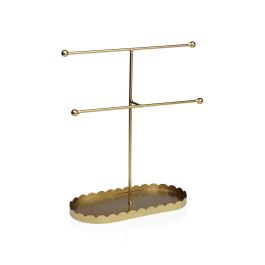 Joyero de Pie Versa Dorado Metal 9 x 24,5 x 22 cm Precio: 7.88999981. SKU: B1FKKWF3LF