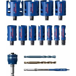 Bosch Professional 4059952536354 Juego de Sierras de Corona para Construcción Experto 11 Piezas Diámetro 20-76mm