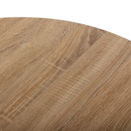 Mesa Lia Versa 80x73 cm, Madera MDF y Metal, Color Natural Mesa Lia Versa 80x73 cm, Madera MDF y Metal, Color Natural