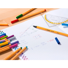 Stabilo Rotulador Point 88 Naranja Caja 10 Unidades