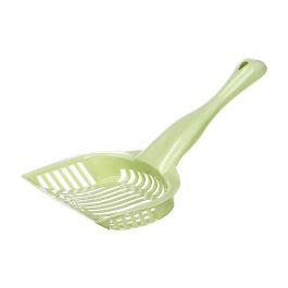 Mascow Pala de plástico grande surtidos - Azul, rosa palo, verde - 14.5x32.5x8.5 cm (48 Unidades)