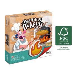 Cayro Juego Burning Bakery Madera FSC Juguete para Niños 2 Años