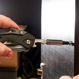 True Handy one Multiherramienta 18 en 1 con navaja, destornilladores, alicates y más True Handy one Multiherramienta 18 en 1 con navaja, destornilladores, alicates y más