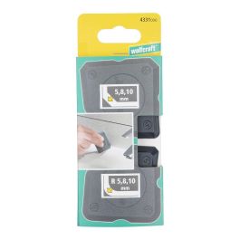 Wolfcraft Perfiladores de juntas, Juego de 2uds para alisar juntas de sellado