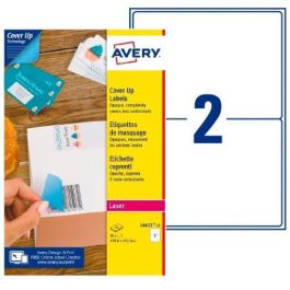 Avery Etiquetas Adhesivas Para Enmascaramiento 199,6x143,5 mm Láser 2 X 25H Blanco - 100% Opaco, Certificado FSC Precio: 18.49999976. SKU: B14EYVDZ3V