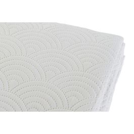 Colcha Oriental DKD Home Decor Blanco 260 x 1 x 180 cm Colcha Oriental DKD Home Decor Blanco 260 x 1 x 180 cm